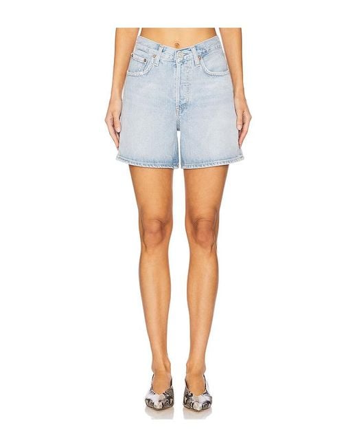 Agolde Blue Shorts