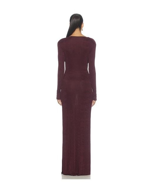 SER.O.YA Purple Ebony Maxi Dress
