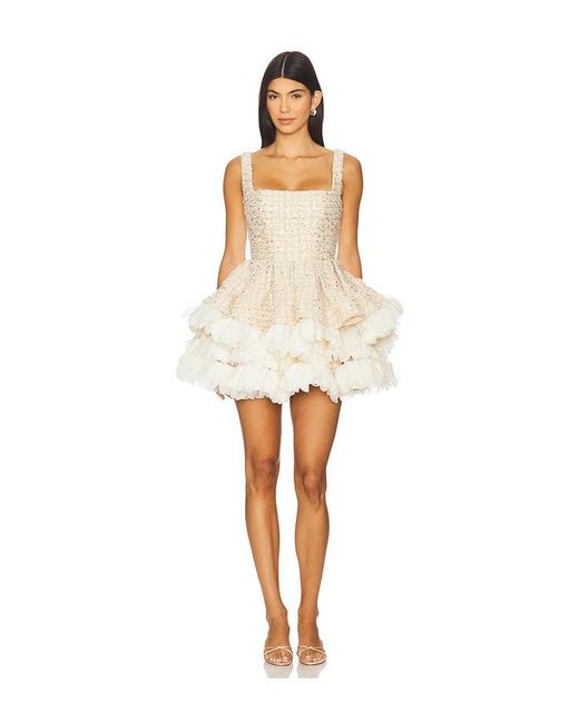 Bronx and Banco White Catalina Mini Dress