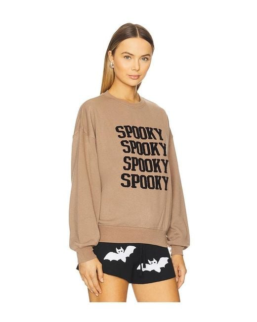 Beach Riot Natural Devyn Oversized Sweatshirt