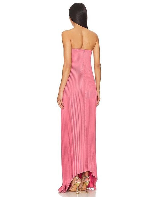 L'idée Pink Tie Gown