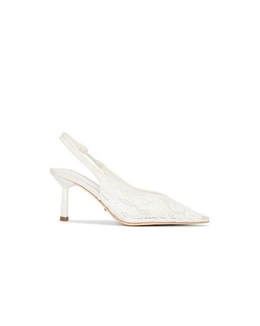 Tony Bianco White Breeze Slingback Pump