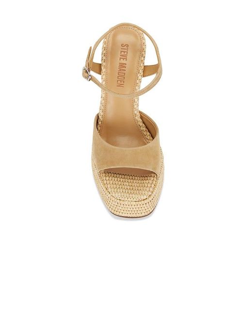 Steve Madden White Liandra Sandal