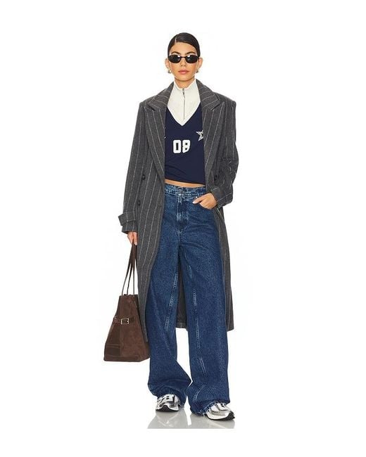 Steve Madden Blue Deria Coat