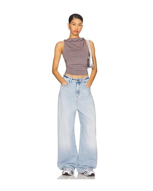 superdown Blue Emile Top