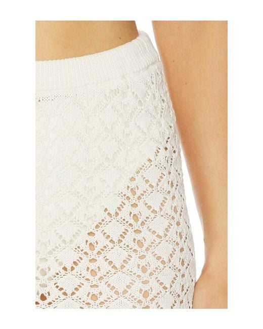 LSPACE White Nova Skirt