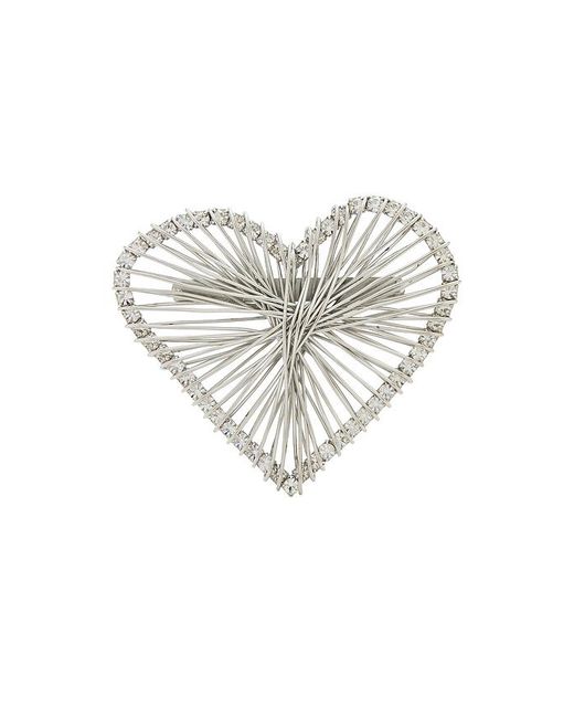 Isabel Marant Eden ブローチ White