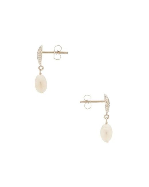Loren Stewart Metallic Pelagie Pearl Earrings