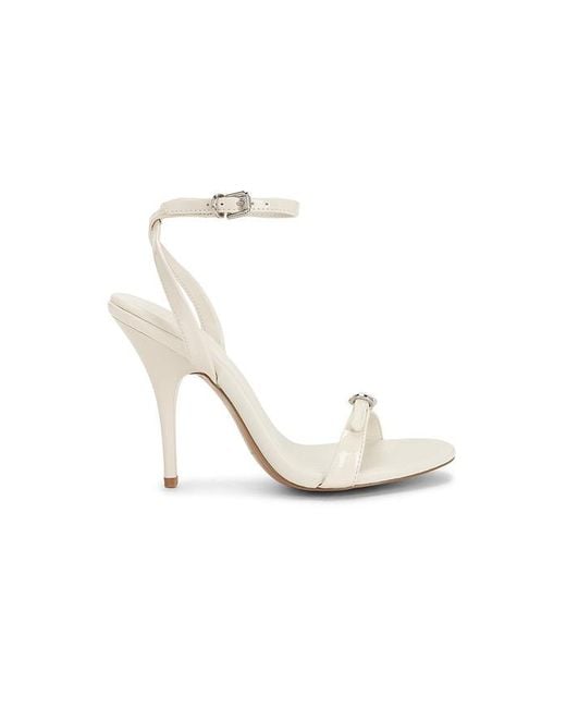 Steve Madden White Foxx Heels
