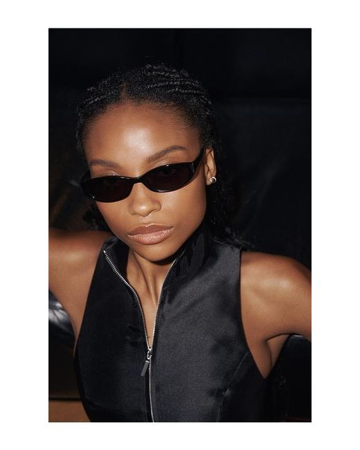 SHEVOKE Black Silon Sunglasses