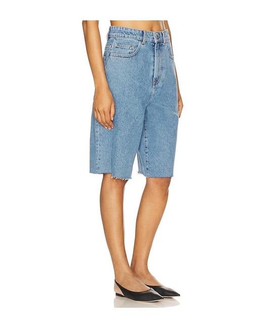 Rohe Blue Baggy Fit Denim Shorts
