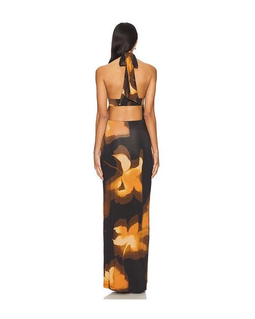AFRM Multicolor Genie Dress