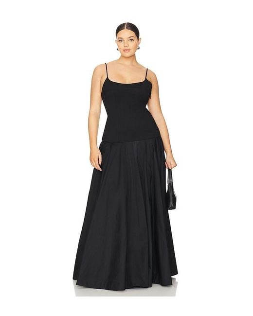 L'academie Black 'Academie Laure Maxi Dress