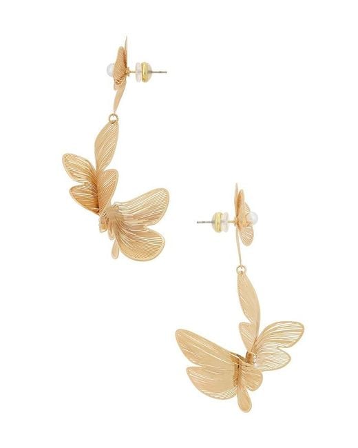 Lovers + Friends White Freya Earrings