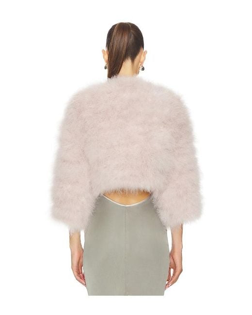 Jocelyn White Fifi Feather Bolero