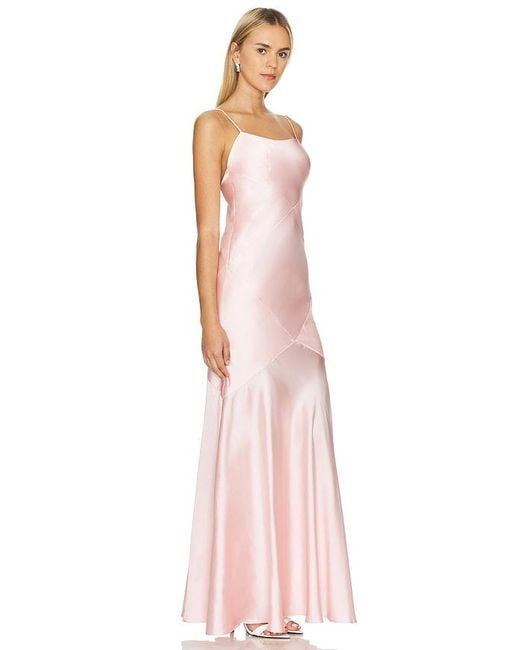 Lovers + Friends Pink Ari Gown
