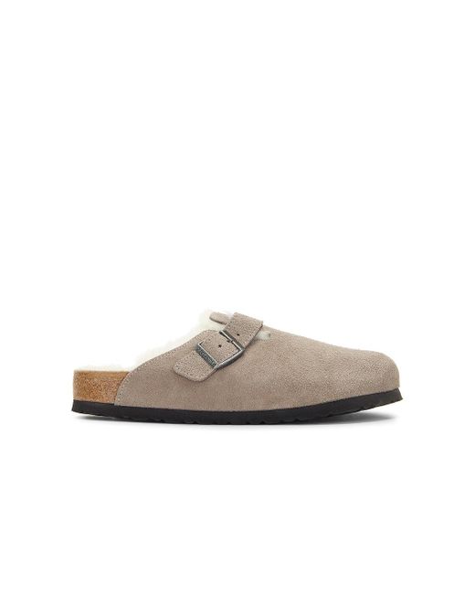 birkenstock boston shearling black 39