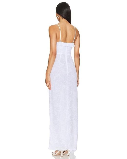Nbd White Anila Maxi Dress