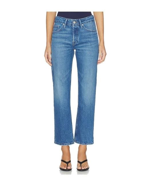 GOOD AMERICAN Blue Good Vintage Ankle Jeans