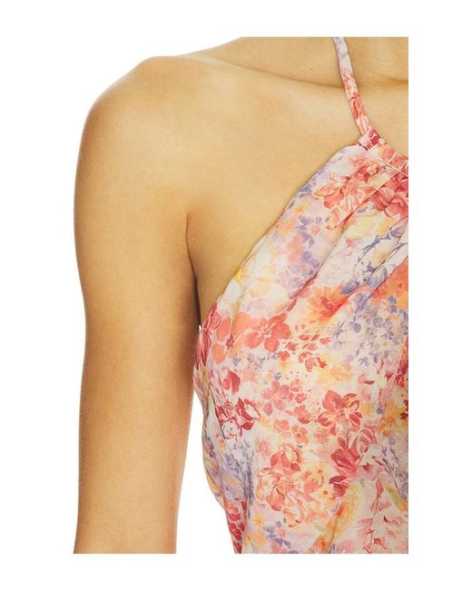 Lovers + Friends Pink Christine Top