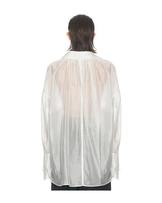 Helsa White The Poet Blouse