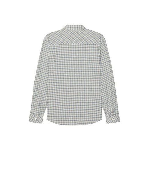 Rails White Vance Long Sleeve Shirt for men