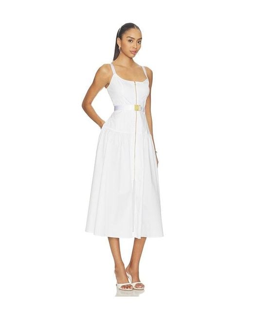 L'Agence White Rima Dress