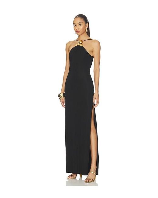 Cult Gaia Black Vaela Dress