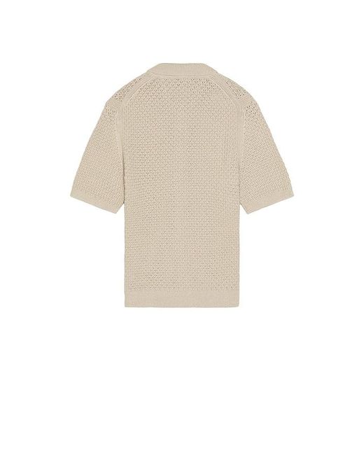 Camisa De Punto Comet En Color Gris Talla (También En M, S) Reiss de hombre de color White