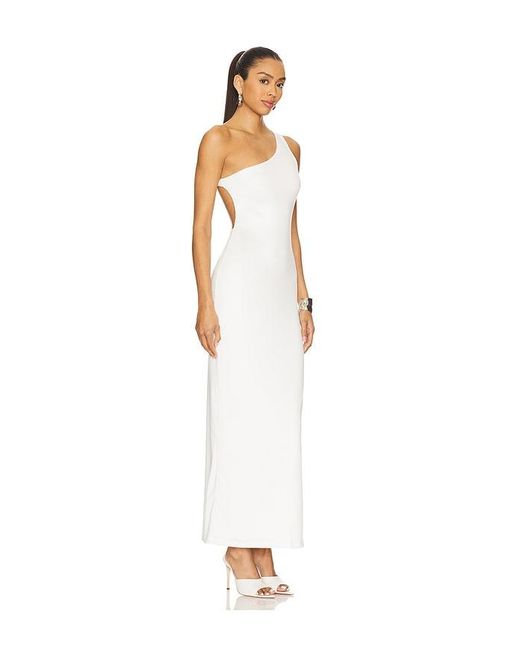 SNDY'S White Juniper Maxi Dress