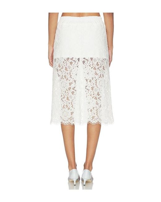 RUE SOPHIE Multicolor Selora Lace Skirt