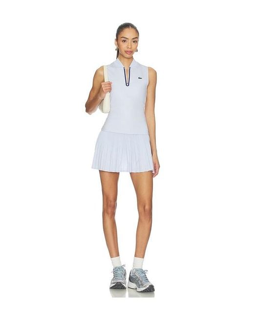Lacoste White Tennis Performance Mini Skirt