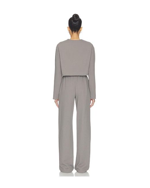 ALL THE WAYS Gray Trina Lounge Set