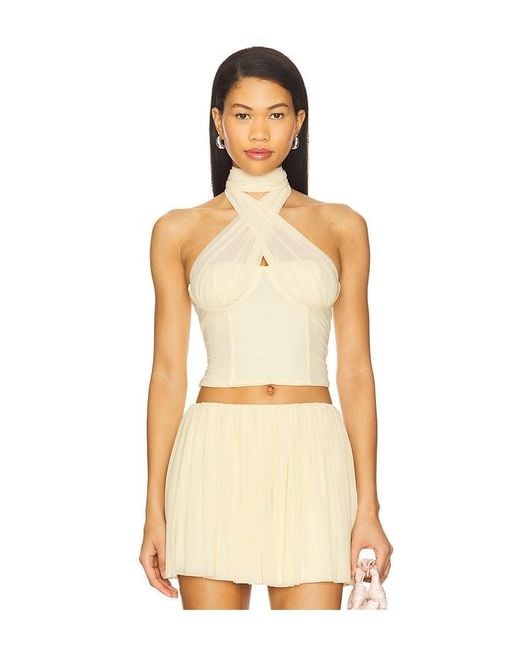 MAJORELLE Natural X Yhasmina Ferrara Manon Top