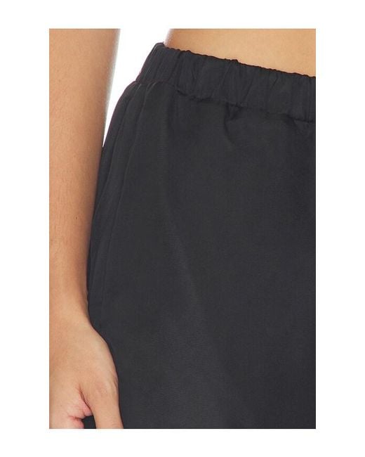 WeWoreWhat Black Pull On Sheer Trouser Pant