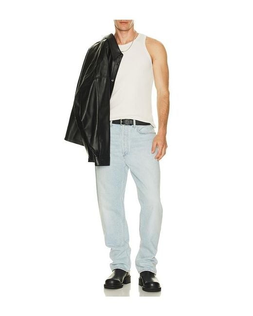Agolde White Viggo Tank for men