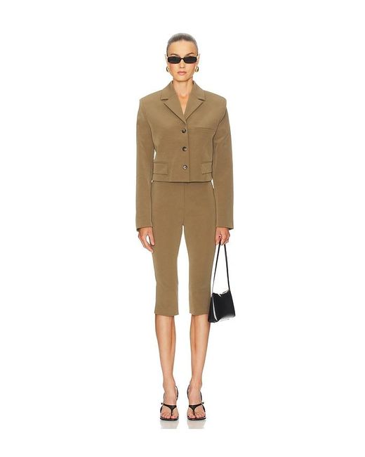 Nanushka Natural Sinead Blazer