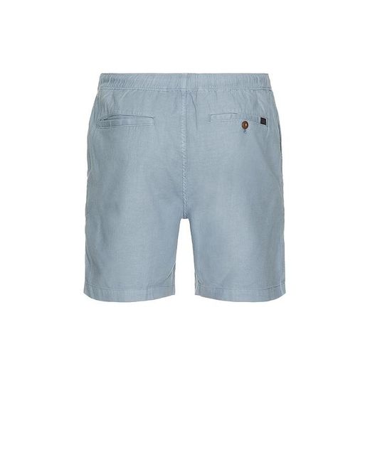 Faherty Brand Blue Essential Drawstring Short for men