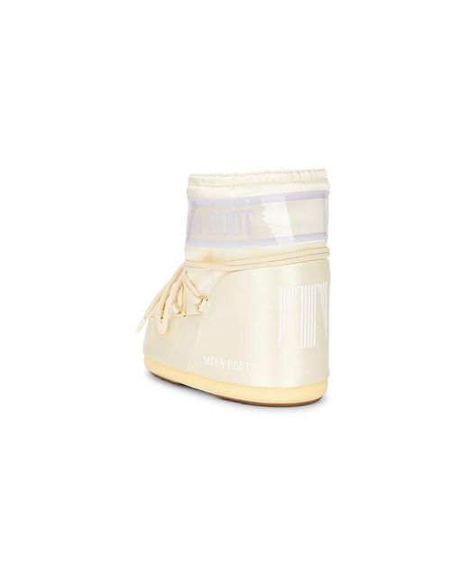 Moon Boot White Boot Mb Icon Low Pearly