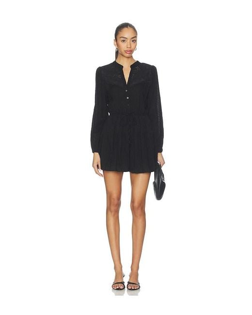 Heartloom Black Irisa Romper
