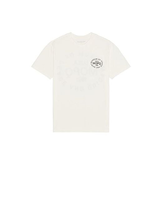 Museum of Peace & Quiet White Stamp T-Shirt for men