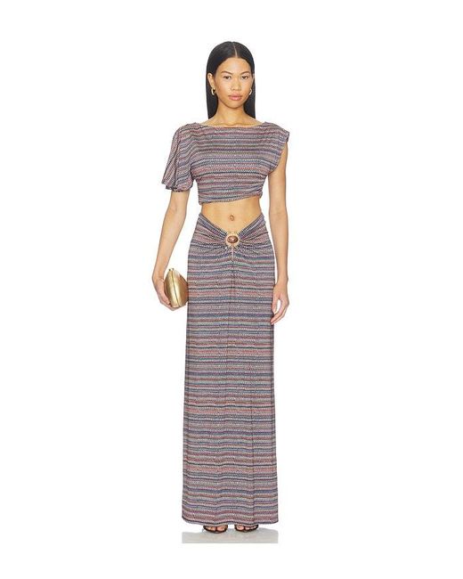 Perla Shiny Knit Top En Color Multi Talla (También En M, S, Xl, Xs, Xxl, Xxs) AFRM de color Multicolor