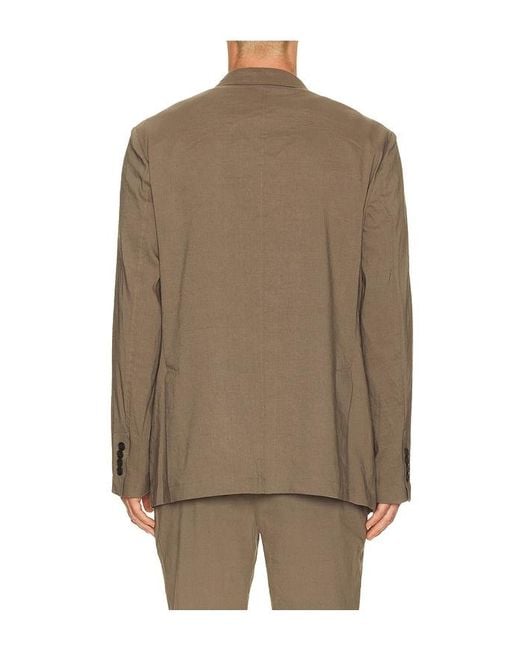 Theory Brown Standard Blazer for men