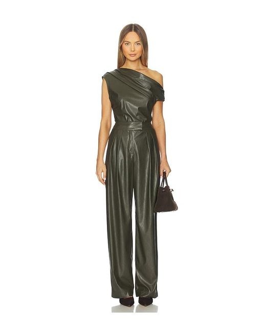 The Sei Green Double Pleat Trouser