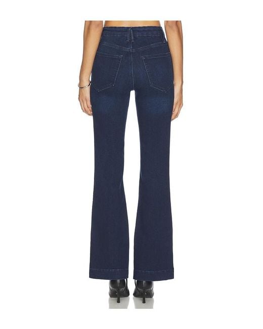 GOOD AMERICAN Blue Compression Good Classic Bootcut Jeans
