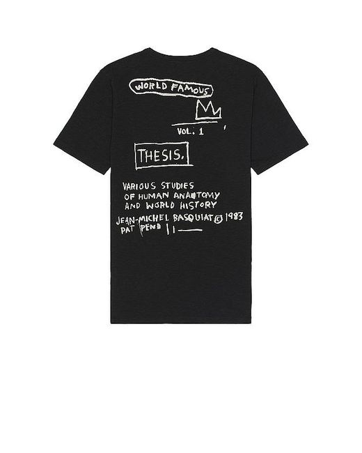Roark Black Basquiat Thesis Tee for men