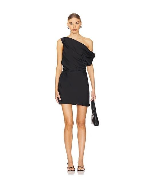 SNDY'S Black Calissa Mini Dress
