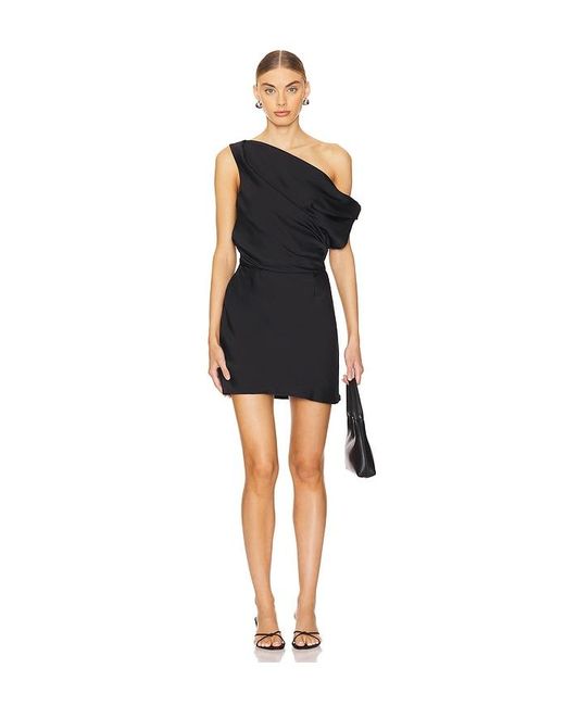 SNDY'S Calissa Mini Dress in Black | Lyst