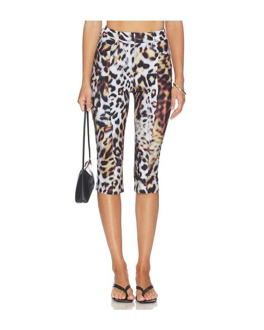 Norma Kamali Black Pedal Pusher Jean