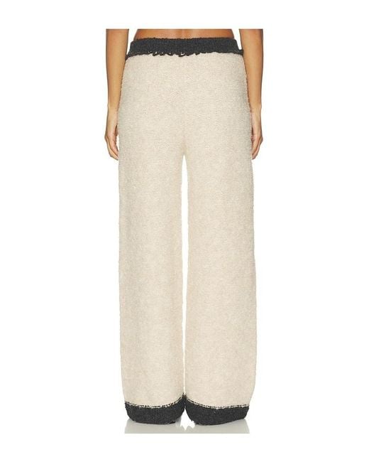 Orseund Iris White The Boucle Lounge Pant
